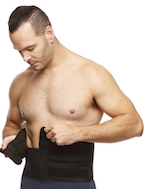 Soft abdominal binder